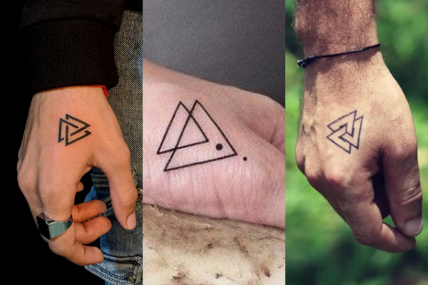 tattoo minimalismo na mãobatata, várias pequenas tattoos na mão.#Itaju