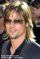 Brad Pitt 5 melhores cortes de cabelo de famosos