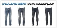 jeans skinny masculino