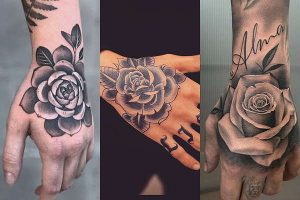 Tattoo uploaded by vinicius rafael lemos • Tattoo Rosa na mão • Tattoodo